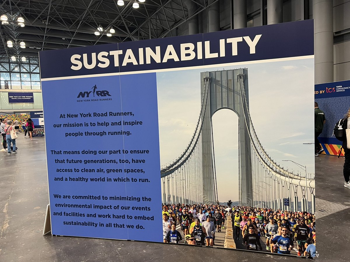 AlexandraCrisc's tweet photo. If you didn’t get a chance to check out the Sustainability Cube at the @nycmarathon Expo…
@nyrr @GoodwillNYNJ @CityHarvest @UNFCCC #sustainability #marathon #running #sportforclimateaction https://t.co/43f1kdDD9P