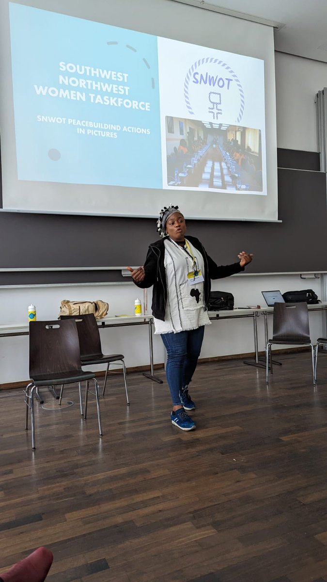 HopeofAfrica237's tweet photo. It was a great honor for me to showcase SNWOT at #BuildPeace2022 in Chemnitz -Germany #ExploringtheUnseen
@howtobuildpeace
@eliesmith
@USEmbYaounde
@DLanz_PeaceMed
@peacemakersnetw
@PaRDSecretariat
@religions4peace @Snwot4
@UKinCameroon
@Camerounpeacec1 https://t.co/54gXzGLAUC