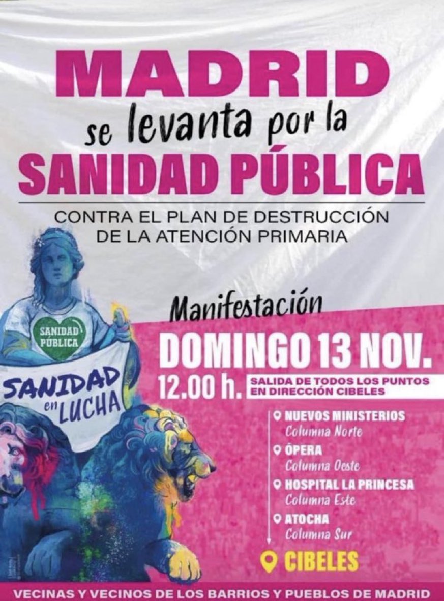 pregadera83's tweet photo. Por un Madrid diferente  #SanidadPública https://t.co/hRsAPzQDWT