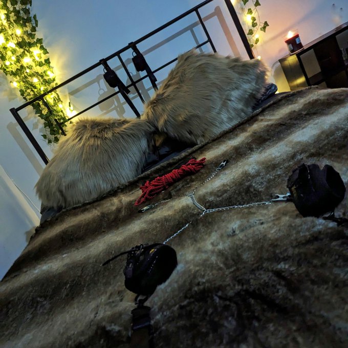 Tonight's sexy set up 😍  #bdsm #rope #primal #goodgirl #submissive https://t.co/WdqWkIMzcx<a href="/tag/bdsm"class="tags">#bdsm</a><a href="/tag/rope"class="tags">#rope</a><a href="/tag/primal"class="tags">#primal</a><a href="/tag/goodgirl"class="tags">#goodgirl</a><a href="/tag/submissive"class="tags"><span>#submissive</span></a>