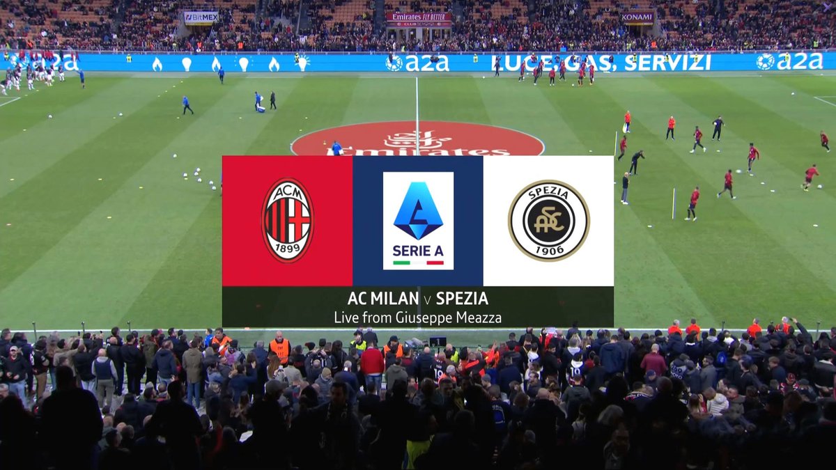 Full match: AC Milan vs Spezia