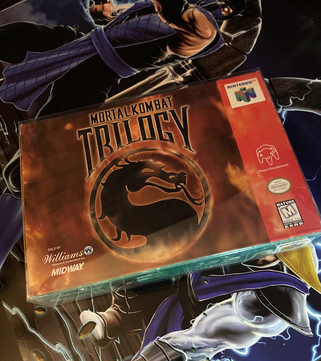 For a small box it sure does hold a lot of great memories! 🐉#MortalKombat