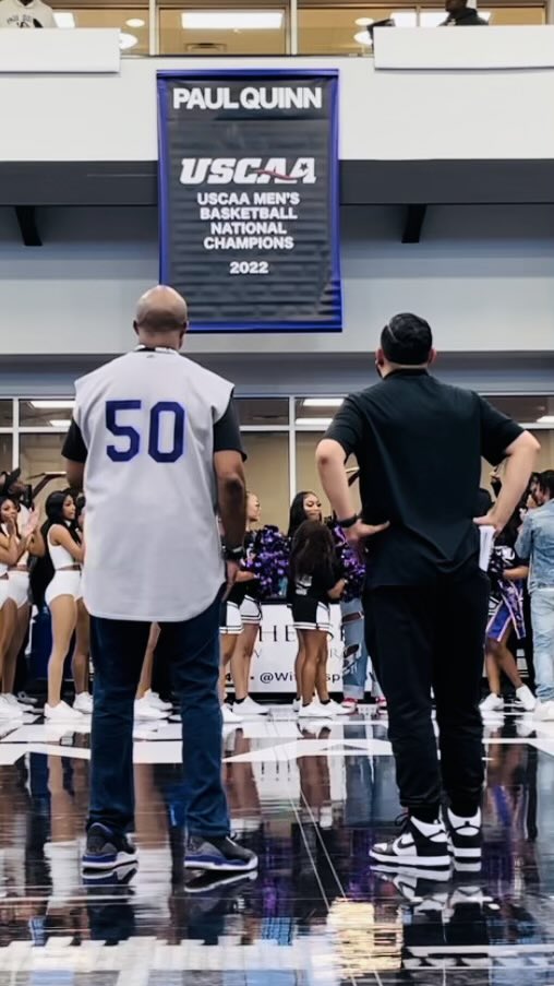 Michael Sorrell (@michaelsorrell) on Twitter photo Special moment. #nationbuilding150 <a href="/CoachBEspinosa/">Brandon Espinosa</a> <a href="/PQCHoops/">Paul Quinn College Men's Basketball</a> <a href="/PaulQuinn1872/">Paul Quinn</a> Special moment. #nationbuilding150 <a href="/CoachBEspinosa/">Brandon Espinosa</a> <a href="/PQCHoops/">Paul Quinn College Men's Basketball</a> <a href="/PaulQuinn1872/">Paul Quinn</a>