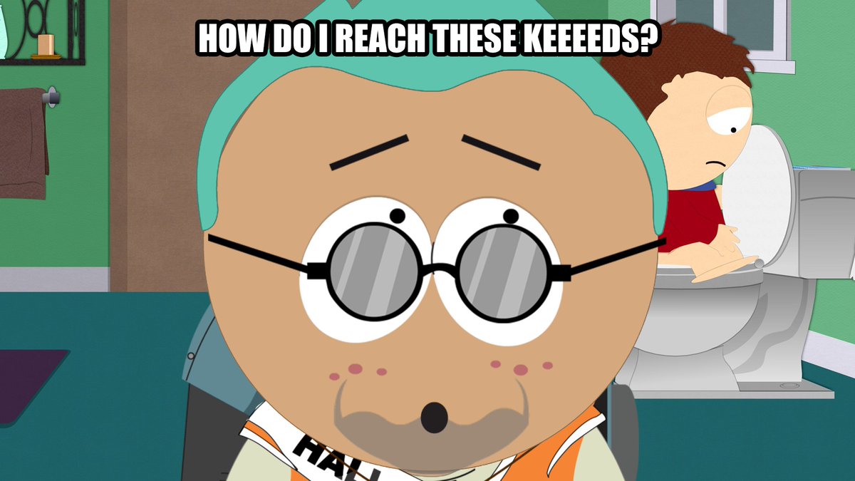SouthGenerator's tweet photo. What are your thoughts on this picture? #SouthPark #Avatar #Generator #Torso #Shoes #Underwear #HeadLine #Armlines #Shorts #Drawstring #Notint #Main #HallMonitor #Head #Eyes #Mouth #Front #HowDoIReachTheseKeed https://t.co/8Vkl3TMUf8
