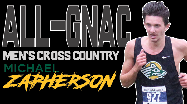 UAAXCTF's tweet photo. Congrats to Michael Zapherson who was named the GNAC Newcomer of the Year after placing sixth at the GNAC Championships. https://t.co/egfUUuLmm0
