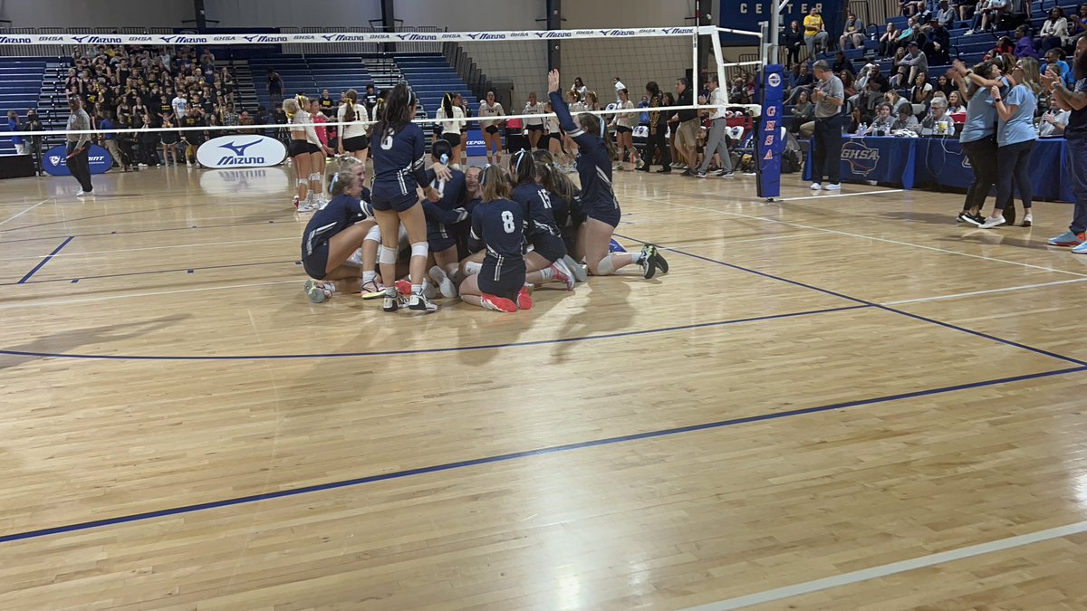PopeAthletics's tweet image. STATE CHAMPS!!! Pope wins 5th set 15-11 …Amazing comeback…Great job, Ladies!