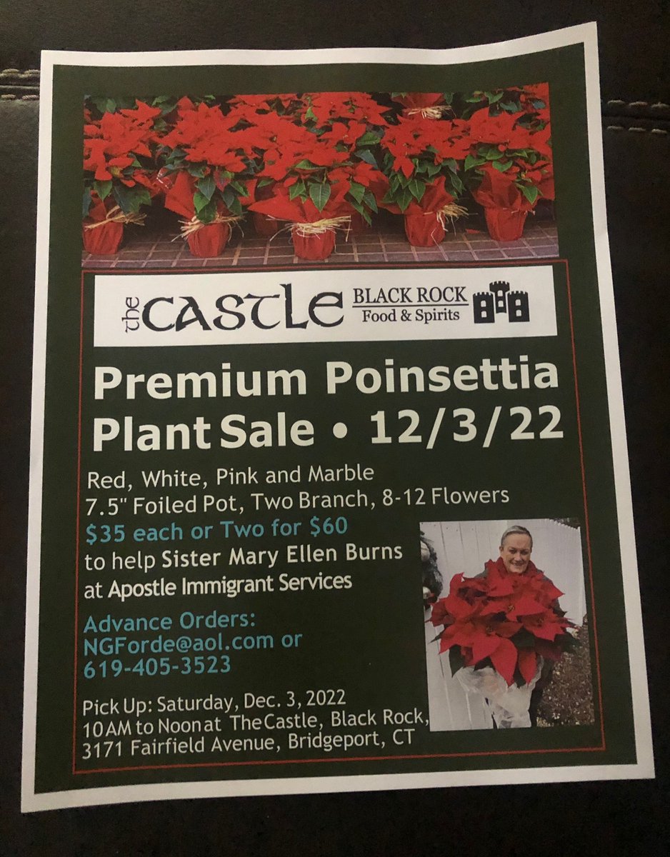 Get your orders in now and help support a great cause!