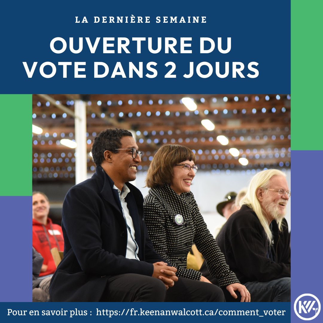 keenanwalcott's tweet photo. Nous sommes prêts à commencer à reconstruire les fondations de notre parti dès le premier jour, afin de voir des gains tangibles lors des prochaines élections et dans la politique du gouvernement. Vous pouvez nous aider ! https://t.co/CNJMrwu3Ay #gpcldr #partivert #cdnpoli https://t.co/rMmhion4Ou