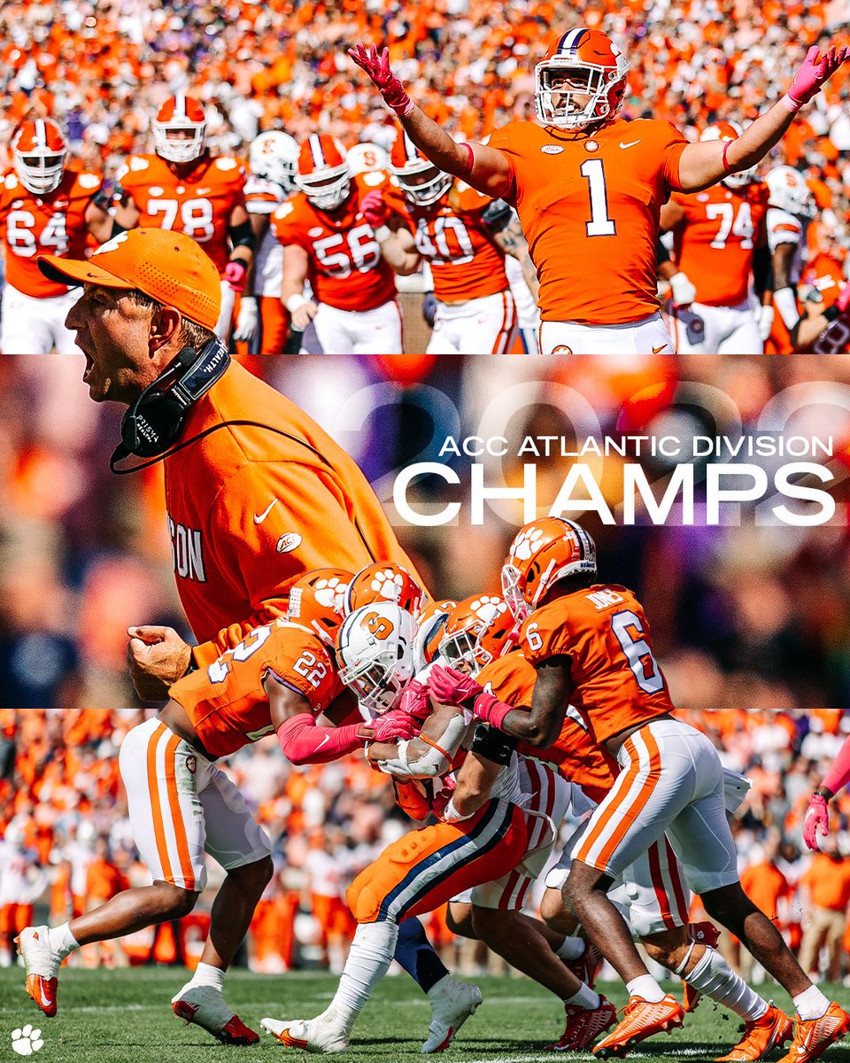 Clemson Athletics tweet media