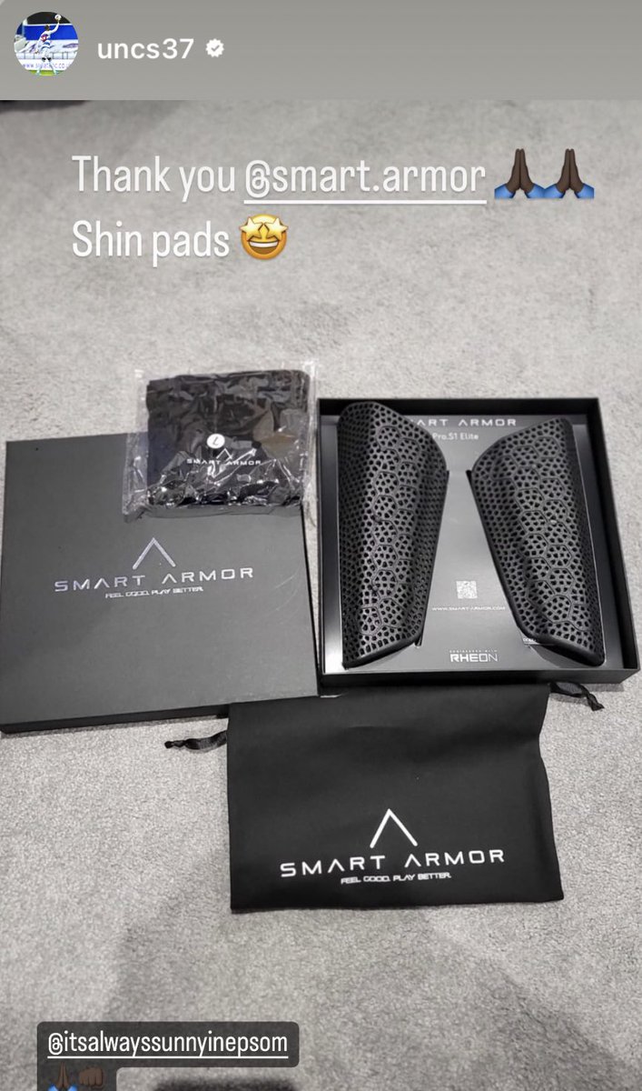 SmartArmorLtd's tweet photo. Grateful & proud to have one of the nicest professionals in the game, @uncs37 @QPR try #smartarmor #shinpads
Summed up by @JackGrealish as the “nicest guy in football”…we couldn’t agree more! 💙⚽️🙌🏼 https://t.co/azIHOdQgFn
