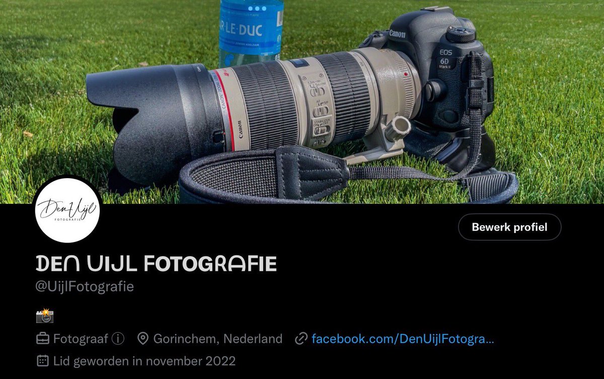 Toch maar een apart account aangemaakt voor mijn hobby (sport) fotografie: @UijlFotografie . Ook te volgen op Instagram en Facebook.. 📸 #tip #hobby #fotografie #voetbal #zaalvoetbal