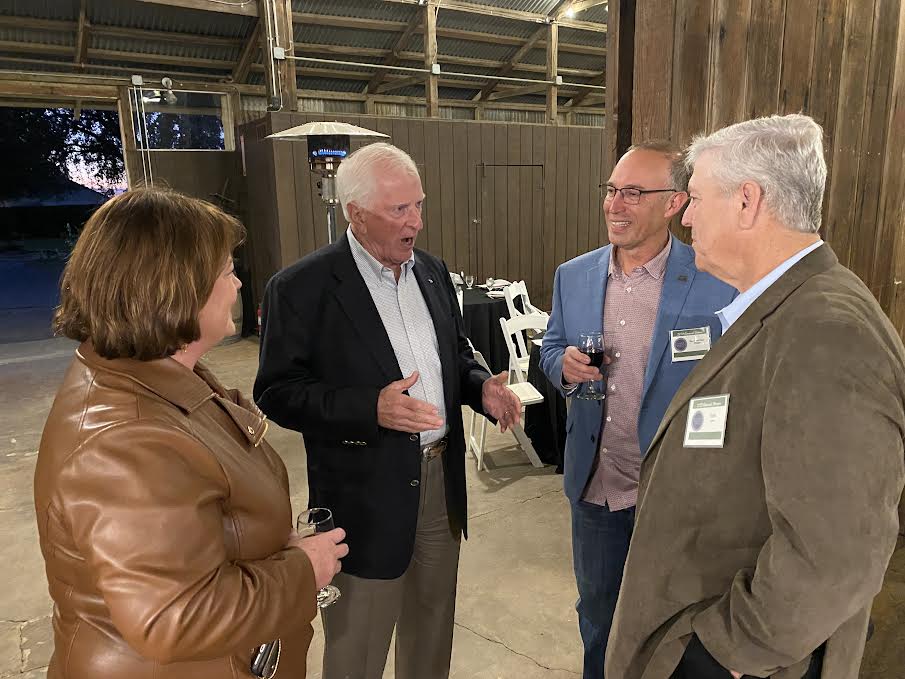 Mike_CA05's tweet photo. Proud to join the annual Clarksburg Wine Growers and Vintners Association Dinner at Silt Winery. I look forward to working together to ensure the Clarksburg wine community continues to flourish. #FutureCA04 https://t.co/yxeEoFEUcx
