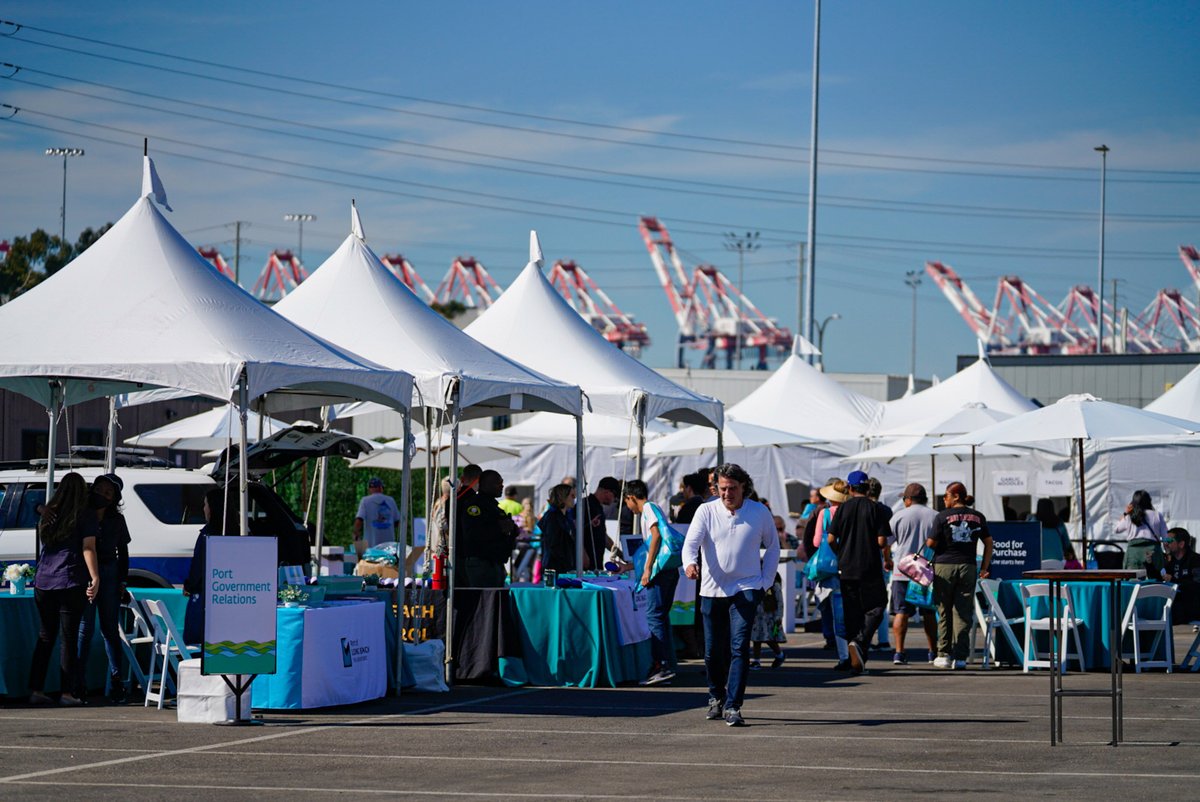 Port of Long Beach on Twitter "A beautiful day to show off the Port of