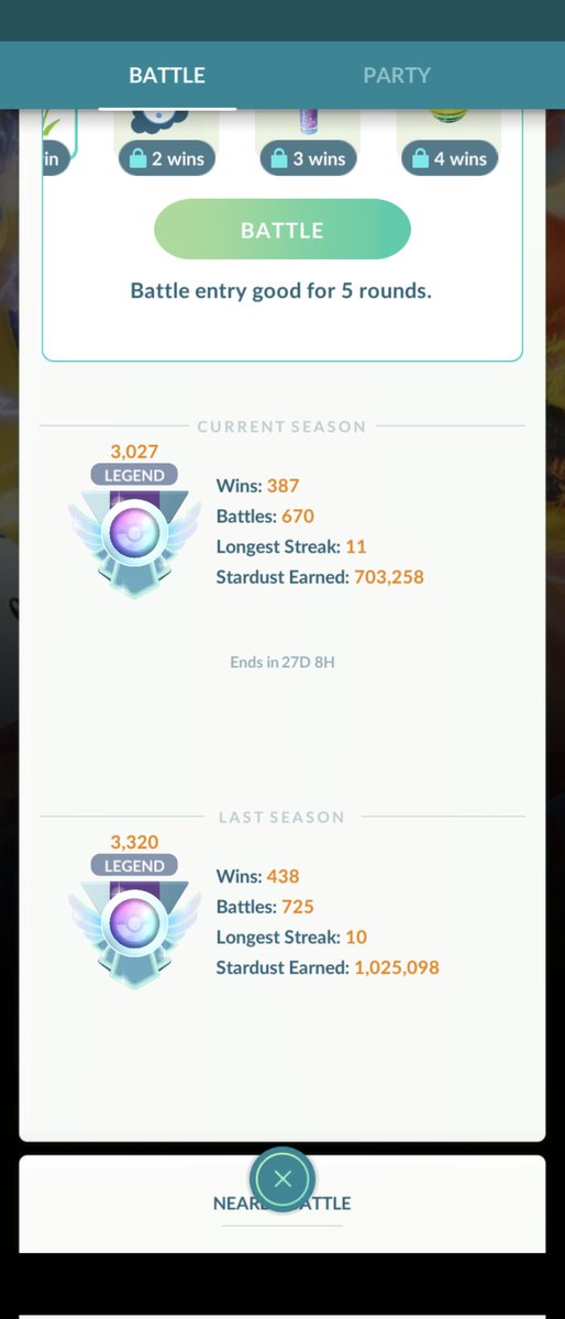 Finally hit Legend in the Willpower Cup yesterday!

#PokemonGO #PokemonGoApp #GOBattleLeague