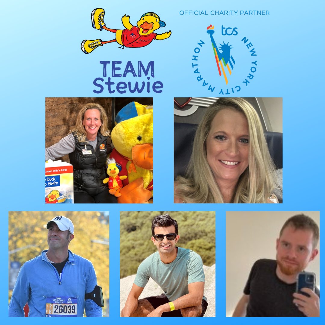 Tomorrow is the #2022TSCNewYorkCityMarathon and we're excited to cheer on #TEAMSTEWIE! If you're in NYC, help support these and all the other amazing runners!