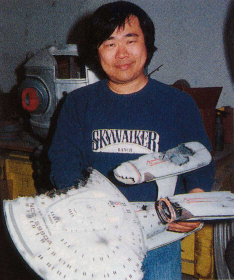 MiniatureMartin's tweet photo. I somehow missed the news of Greg Jein's passing in May. Anyone who loves Star Trek - and SF in general - owes a great debt of gratitude to Greg for the wonderful models and props he created, filling our dreams with mechanical wonders. https://t.co/vuXpdQmd0O