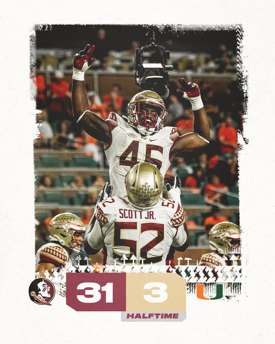 Half way there. 

#NoleFamily | #KeepCLIMBing