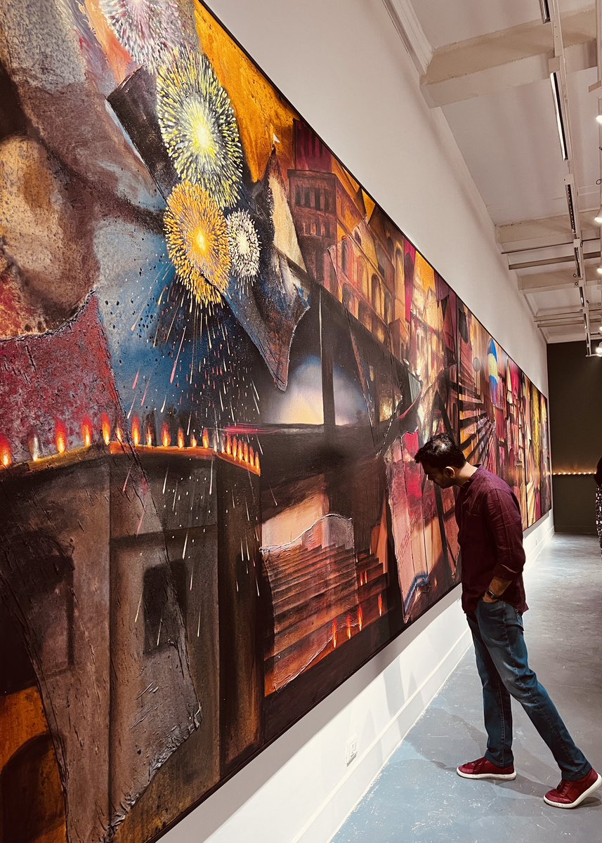 Paavani (@paavani) on Twitter photo At Bikaner house for ‘Infinite light’ by #pareshmaity
Happy to see <a href="/ashishkumar/">Ashish Kumar</a> taking ‘deep’ interest in art. 😁 At Bikaner house for ‘Infinite light’ by #pareshmaity
Happy to see <a href="/ashishkumar/">Ashish Kumar</a> taking ‘deep’ interest in art. 😁