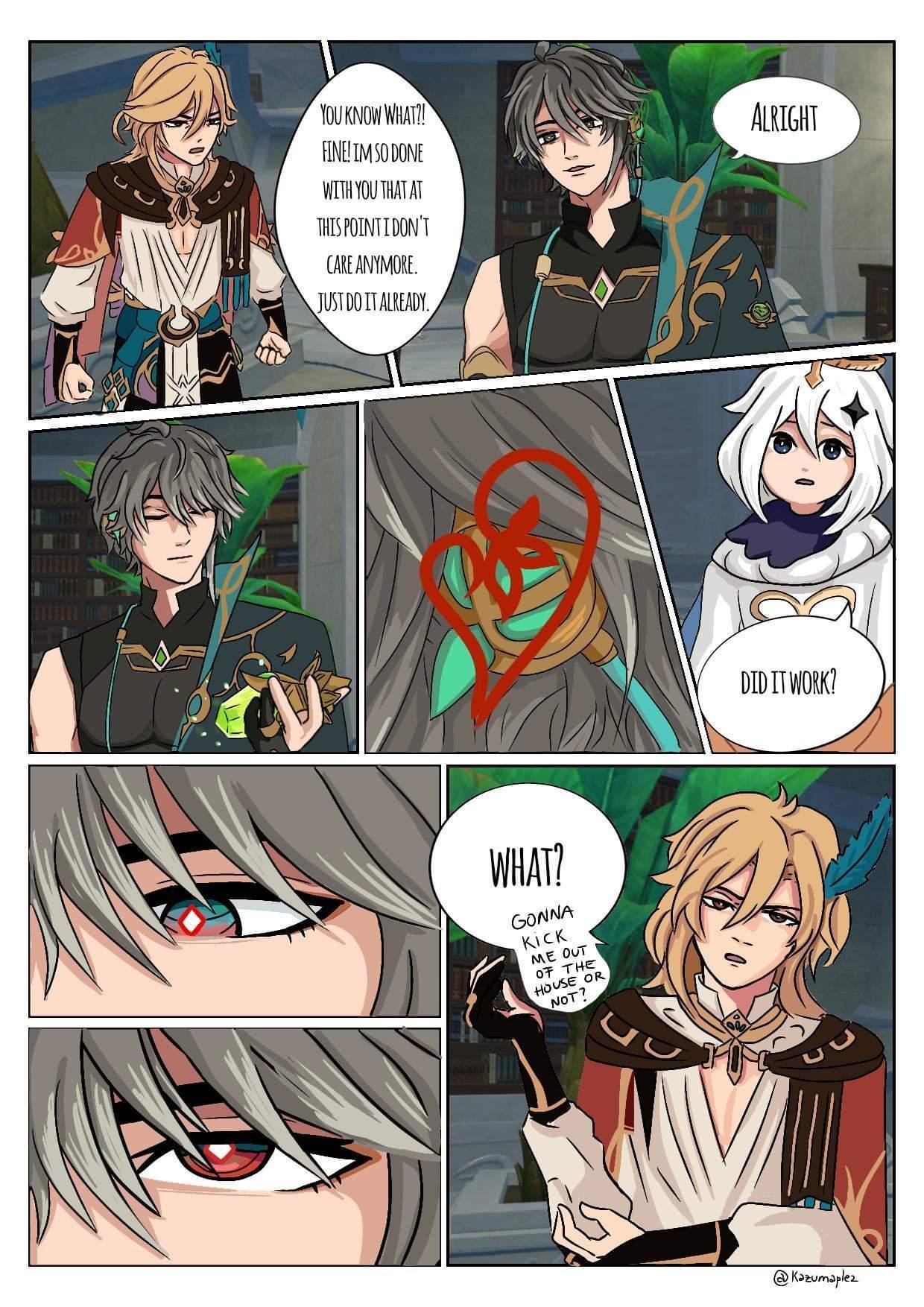 furabi on X: The capsule comic Part 2 GenshinImpact kavetham Alhaitham  Kaveh comic t.coBTfg99sASU  X