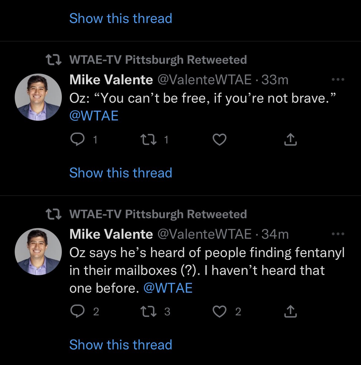 Here’s a new one for you <a href="/RyanMarino/">Ryan Marino is on BlueSky</a> Fentanyl in mailboxes. #WTFentanyl