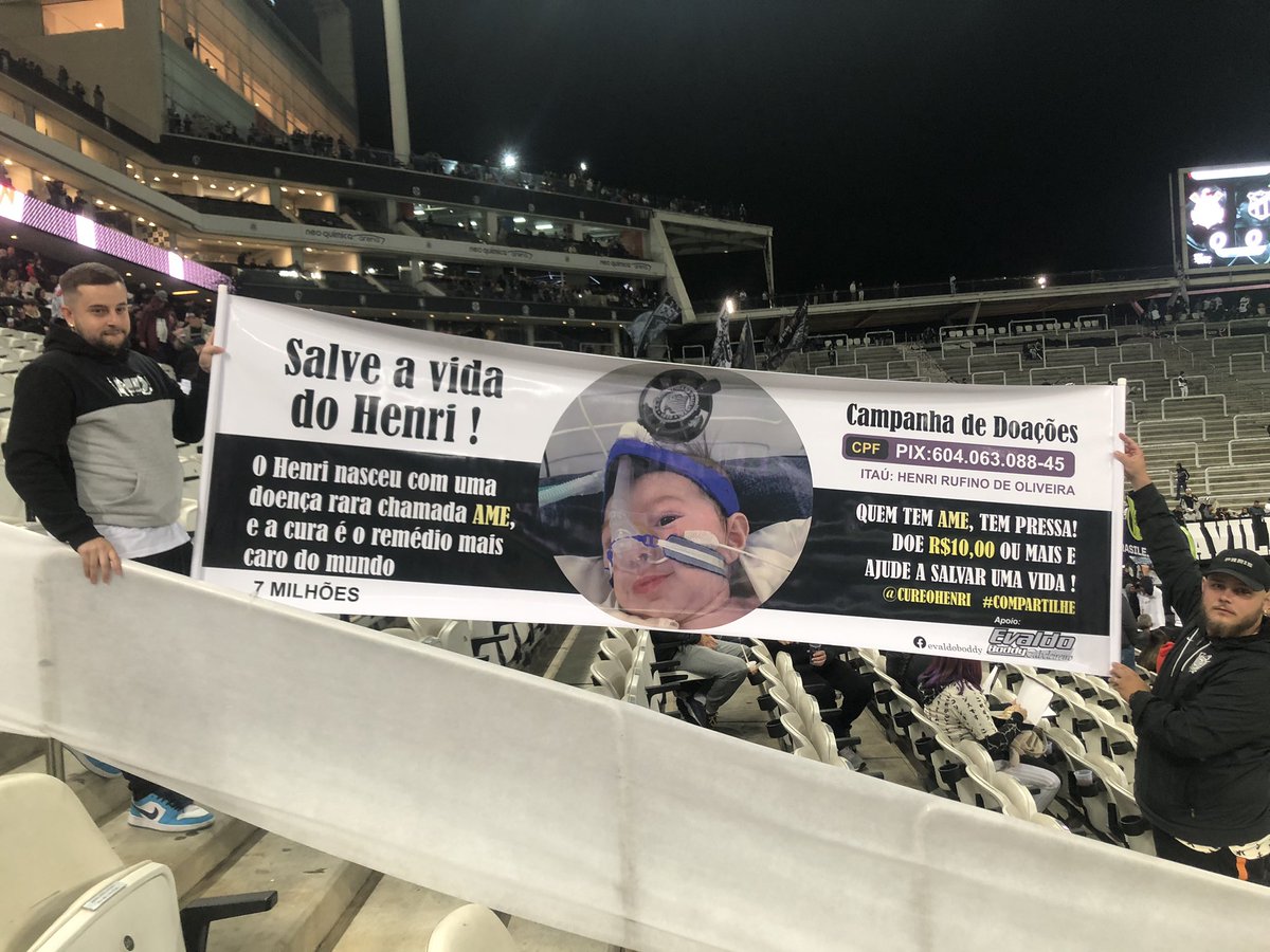 Henri nasceu com AME e o pai João está fazendo uma campanha para ajudar no tratamento. Bora ajudar, Fiel! 

Um compartilhamento já ajuda muito. Todos os detalhes estão aqui na foto!