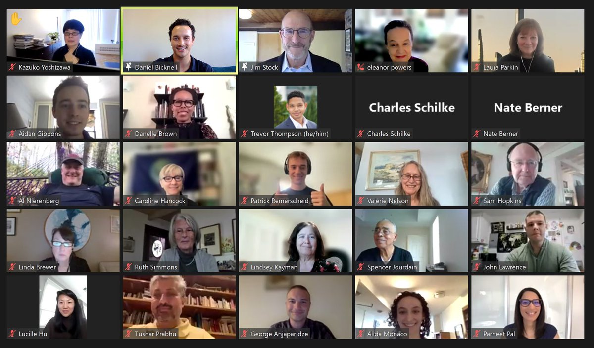 Thank you to the HACE members for taking the time to engage in conversation on climate action. Special shout to Prof.James Stock for engaging with the HACE community !!#HACE