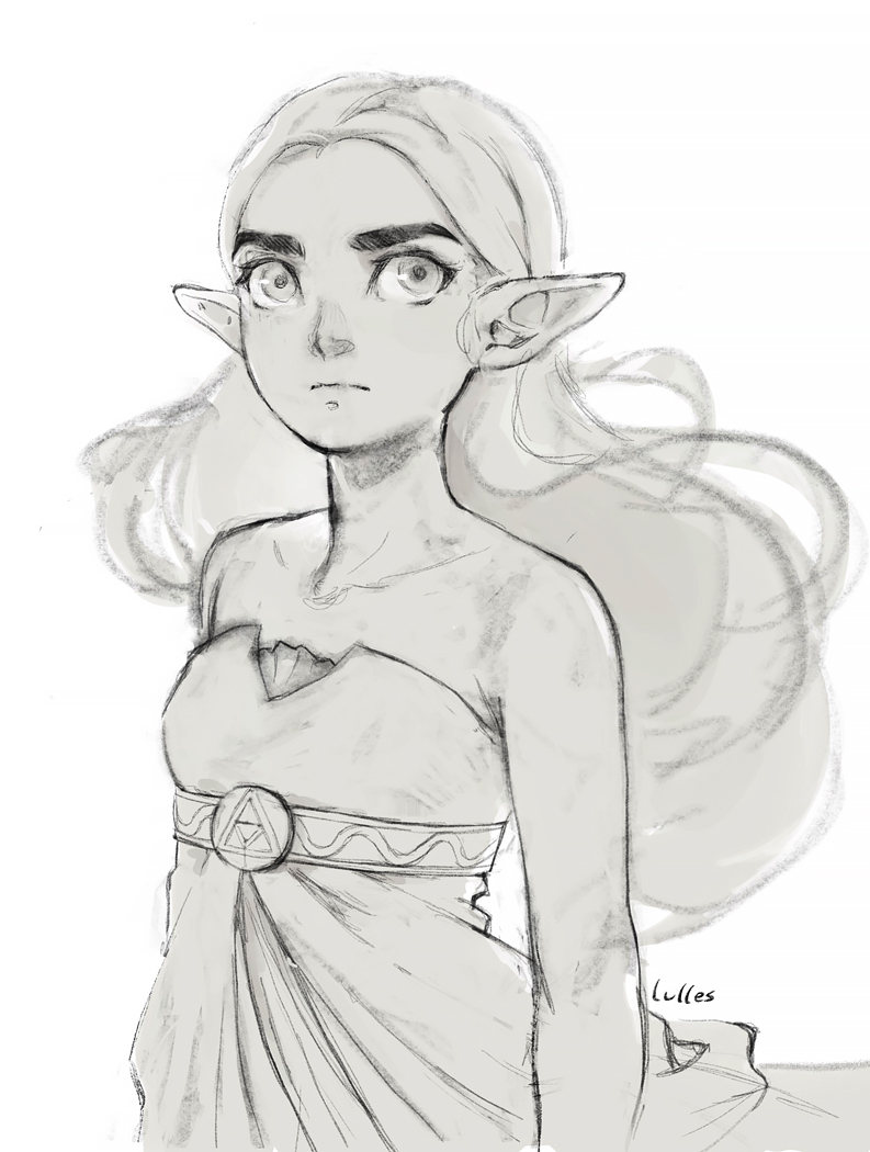 ゼルダ姫 「Zelda 」|Luisaのイラスト