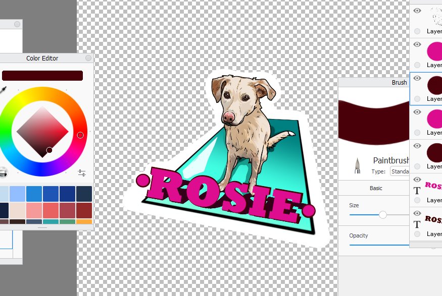 DaniLeanneVO's tweet image. Getting ready to print and ship this precious girl 😍
Get your custom sticker order in time for Christmas at etsy.com/ca/shop/Little…
#customvinylstickers #customstickers #vinylstickers #smallstickershop #stickershop