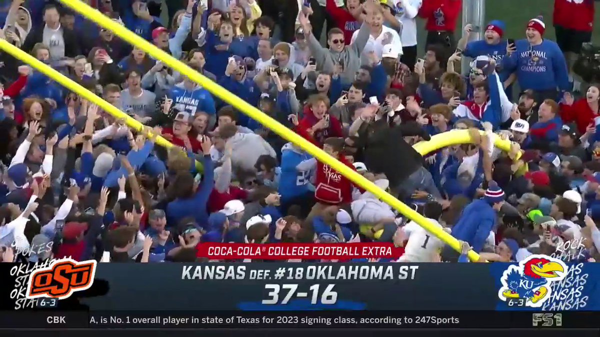 The Athletic CFB on Twitter "Kansas had 45 consecutive losses to AP