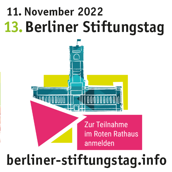ZUSAMMENHALT LEISTEN - WERTE ERHALTEN. 13. Berliner Stiftungstag. #STIFTUNGSENGAGEMENT 2022 BILANZIERT - Sie sind herzlich eingeladen ins Rote Rathaus! Anmeldung noch bis 7. November möglich ➔ berliner-stiftungstag.info/anmeldung-2022/

#WerteGemeinschaftSein #Stiftungen #BSTag22