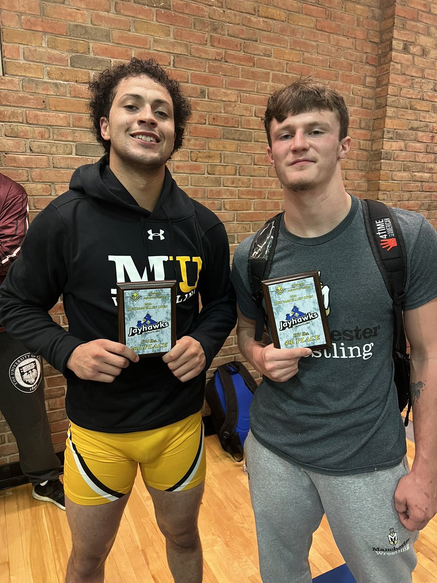 ManchesterWR's tweet photo. Started the season off today at Muskegon, MI. Finished the day with 2 placers! Ellisston Ross 2nd place and Keagen Mabie 4th place!

Results: 
Zach Morgan 2-2
Keagen Mabie 3-2
Ellisston Ross 2-1
James Bettcher 0-2
Elliott Apps 0-2
Alex Gronkiewicz 1-2
Alex Searfoss 0-2 https://t.co/WXCI5kKjlw