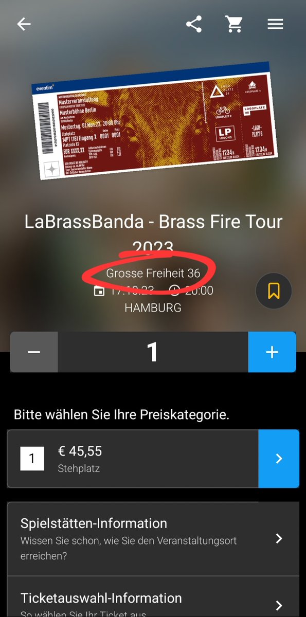 FerrariGirlBlog's tweet image. Ähm, @La_Brass_Banda, wer hat denn da für euch die Location fürs Konzert 2023 in Hamburg ausgesucht?