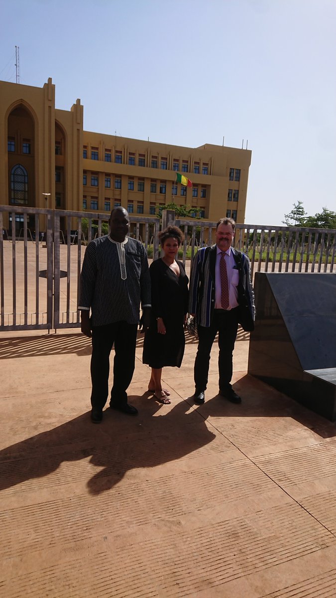 UU@Bamako @UU_University's Sten Hagberg & Oulia Makkonen visited Bamako to establish contacts with universities and the Minister of Higher Education & Scientific Research, the Institut des Sciences Humaines and the LACET: afrikastudier.uu.se/.../citizen-pe… lacet.org #Mali