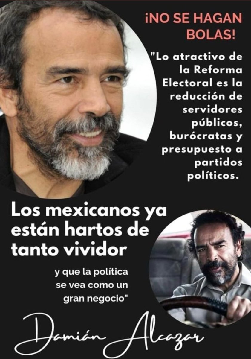 #ReformaElectoral
Suscribo al 100%...👊