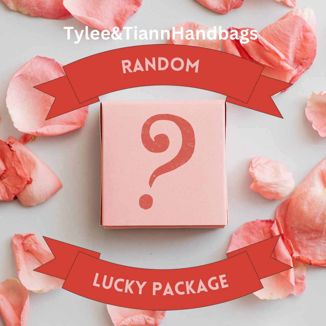 Foreva_Te2u's tweet photo. Random Lucky Packages listed under our new arrivals tab! Go get you one! Check our story to see what’s included! #blackfriday2022 #handbagseller #smallbusiness #blackfridayshopping https://t.co/9V9aGHtYWE