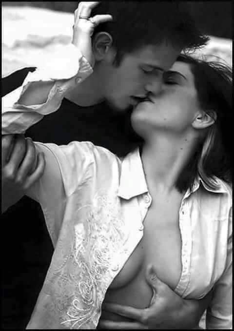 سأرهُق شفتيكِ تقبيلاً عَندما نكون وحدنا أعدكِي.♡