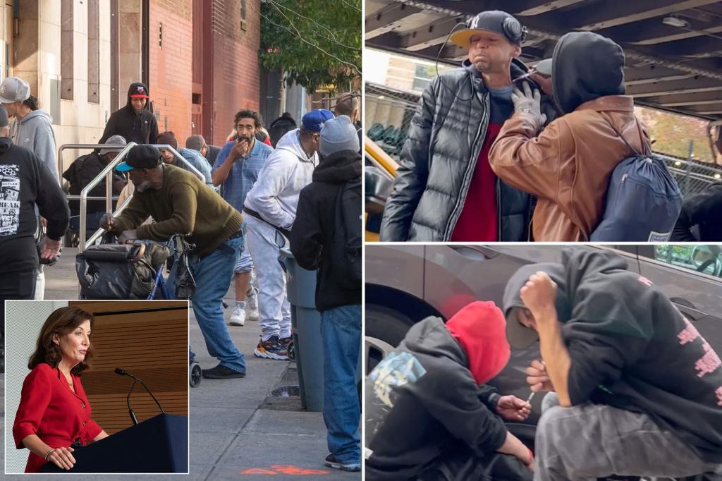 Gov. Hochul's funding, progressive drug policies transform East Harlem into Zombieland trib.al/0rcUYlf