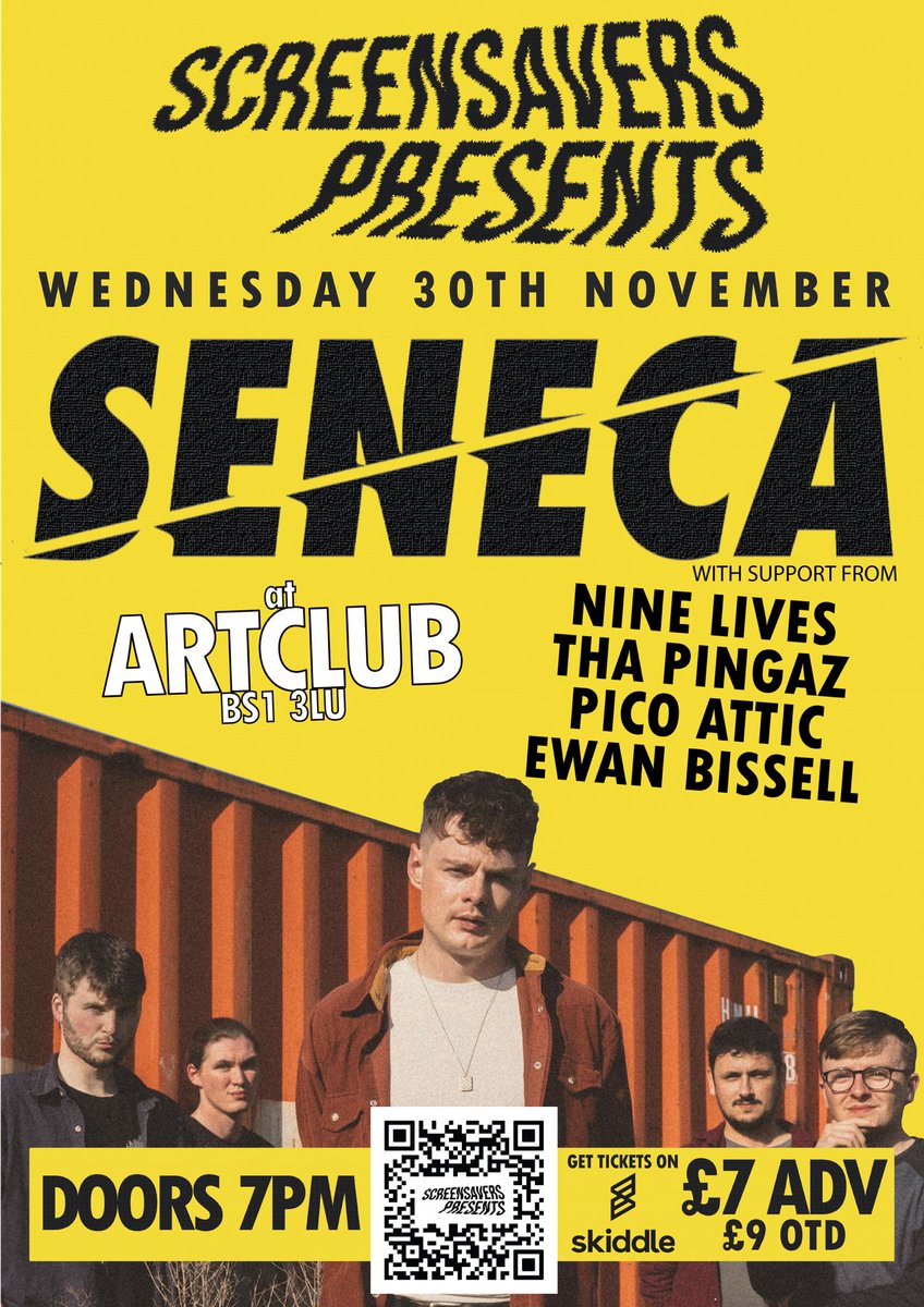 I am proud to announce that I am putting on my first live music night in Bristol and launching #screensaverspresents which will be our events name!

If you like math-rock, alternative-rock, or indie music then treat yourself to this!!!

#screensaversrecords #bristol #livemusic