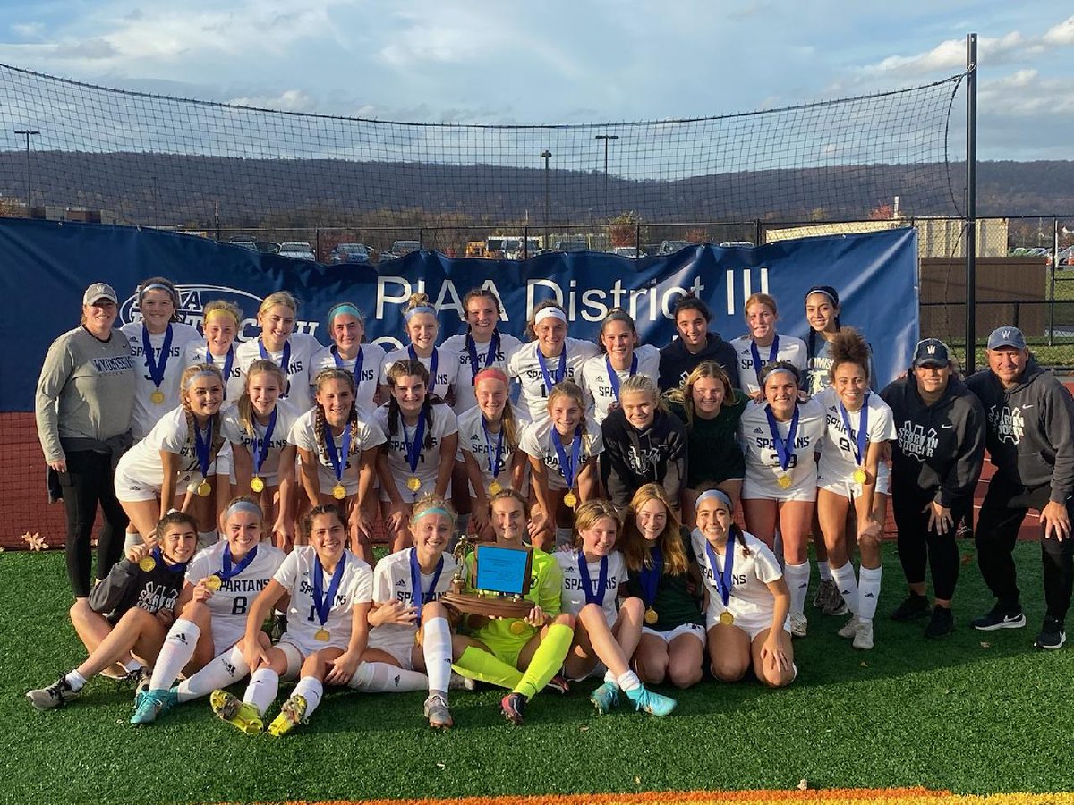 The PIAA District III 2A girls soccer champions Wyomissing