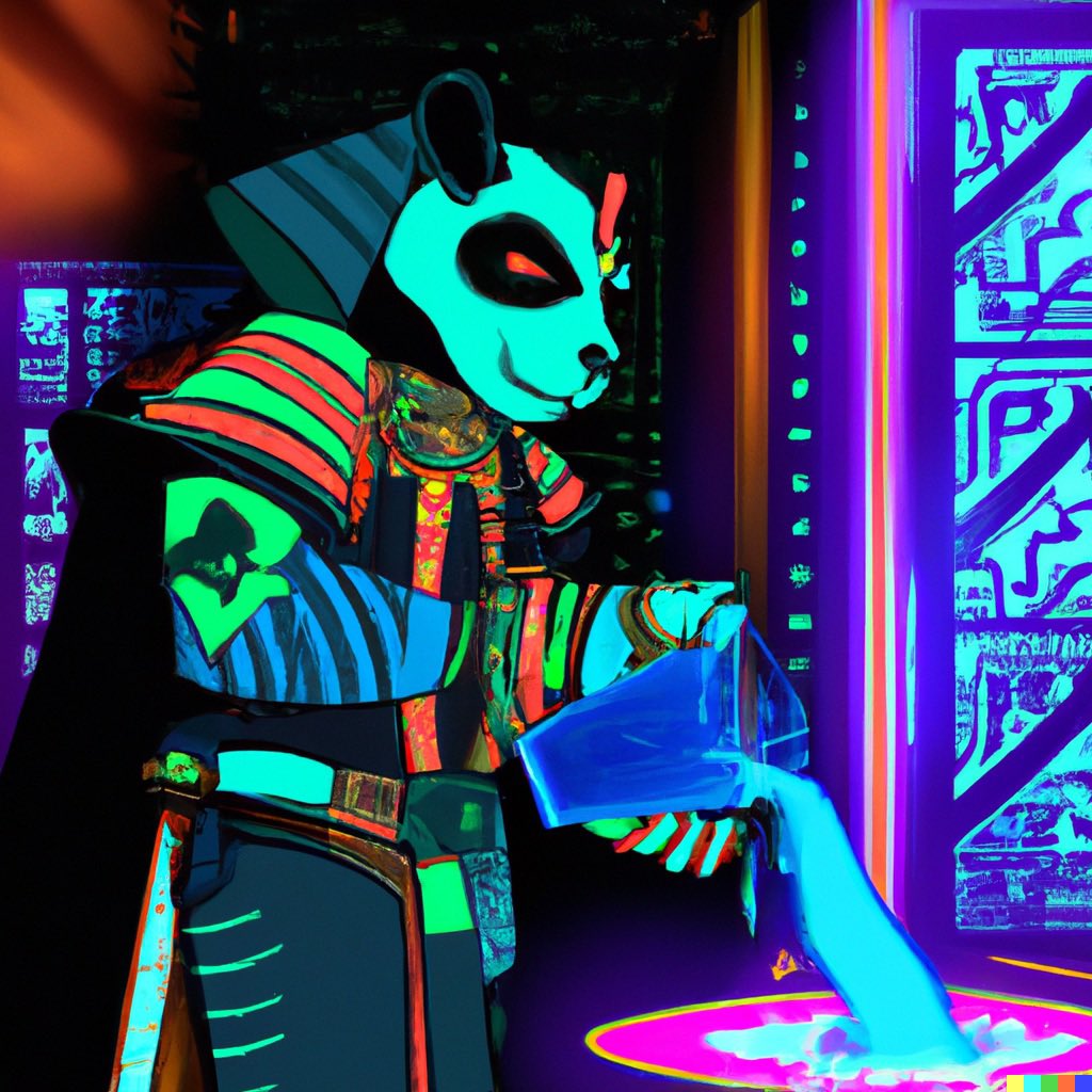 a_eye_nft's tweet photo. @NFTKingForever 🧪 PHARAOH PANDA POTIONS 🐼
 📍 Link In Bio 📍 

 ⬇️⬇️ KHUFU ⬇️⬇️ https://t.co/3mczbTmqal