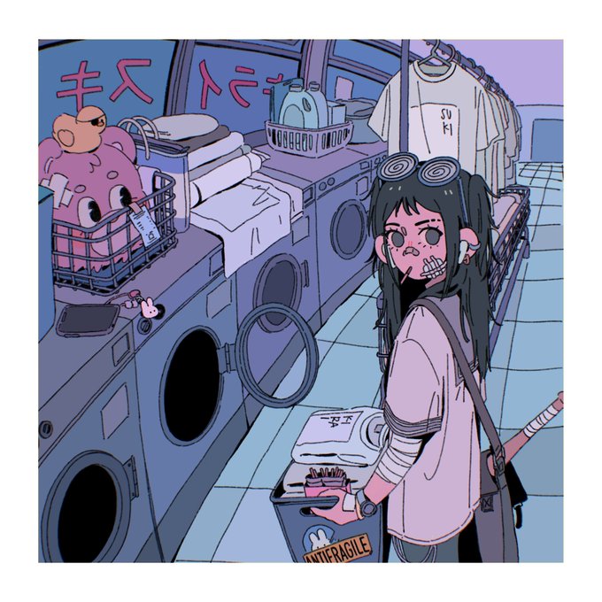 「洗濯機」のTwitter画像/イラスト(新着)｜3ページ目