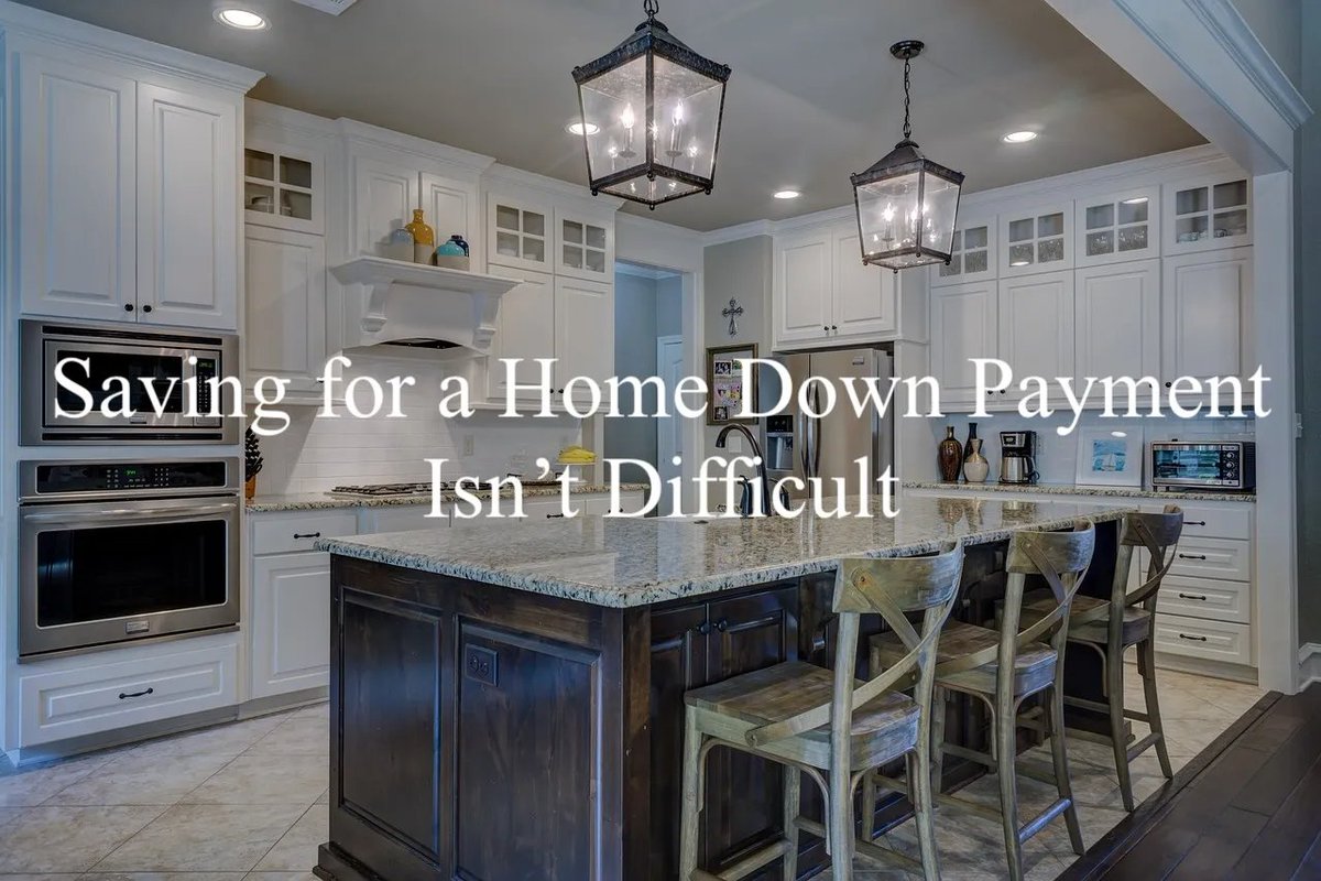 Saving for a Home Down Payment Isn’t Difficult via DividendPower1