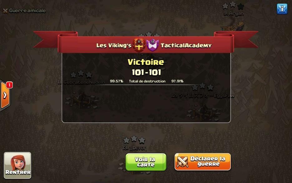 1/2 of <a href="/champwarleague/">Champions War League</a> premiere 😍
OMGGGGGGGGGGG 🤯🤯🤯
Closest war ever, crazy ending and insane win 🥰⚔️
GG TactictalAcademy, it was an insane war 🤝❤️
LET'S GO FINAL 🇫🇷💙