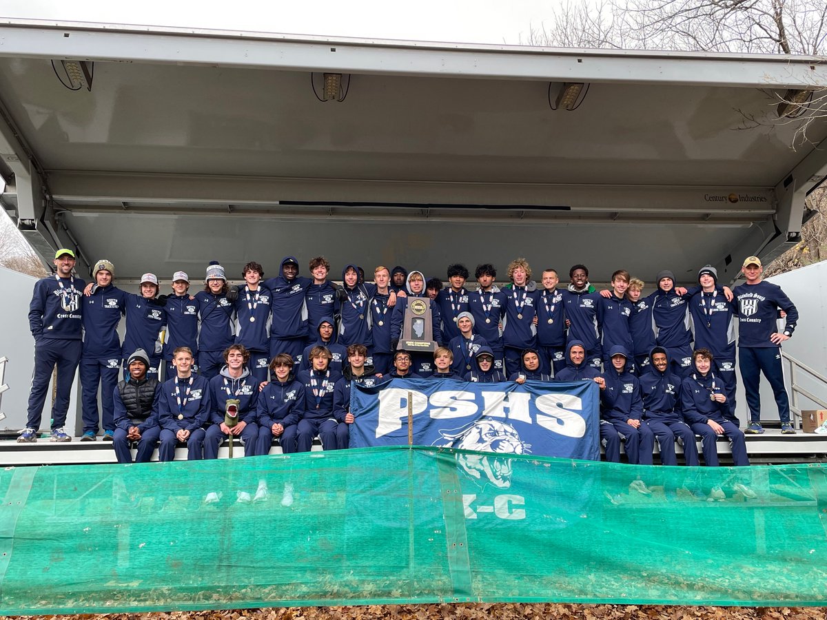 I.H.S.A. Cross Country State Champions!! The Runnin’ Cougars of Plainfield South!! #ChampionshipCharacter #PMA