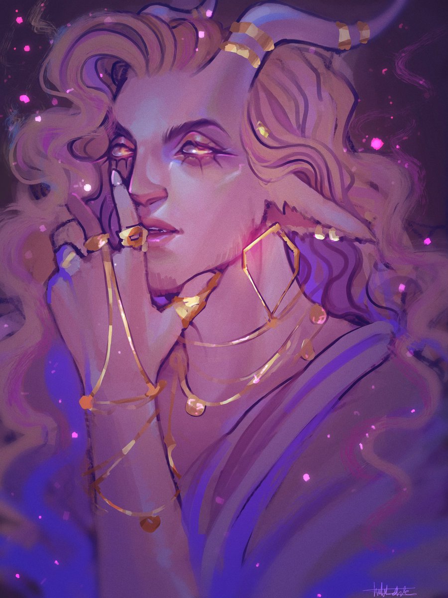 Senkyel_'s tweet photo. I always forget i have twitter so here is my baby boy Dandelion✨ 
#DnDcharacter #art #DnD https://t.co/qxzZhrdea7
