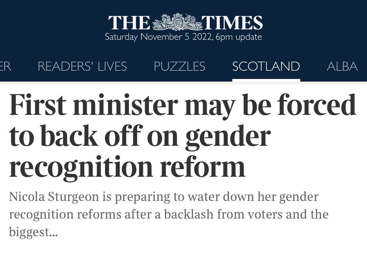 Ach no way lol.. another mess by @ScotGovFM maybe she realises when she says criminally brains aren't mature until 25, then how rhe he'll can an 11 year old be mature enough to take trial puberty blocking drugs? #resignsturgeon #COP27