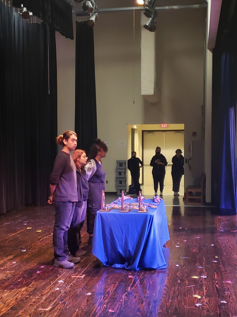 The <a href="/CHSLoboTheatre/">Chavez Lobo Theatre 🎭</a> volunteered to run one of the Middle School UIL OAP competitions today! So proud of my kids. And a huge CONGRATS to the amazingly talented schools that performed today!