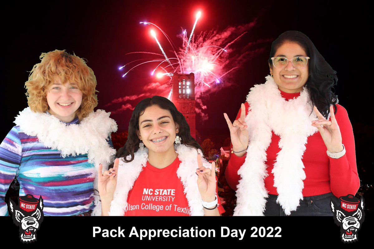 nmro_eng's tweet image. #PackAppreciationDay this past Wednesday at NC State! 🐺