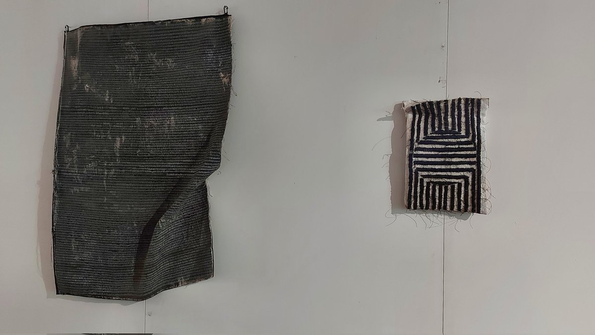 BeaLast's tweet photo. Delighted to see some fellow @WhiteNoise_pr #artists @OxoTowerWharf for #Cluster22 . Still time to go see! @HannatDK @art_consult @ArtReview_ @ArtMonthly https://t.co/ypaE7MUzoQ