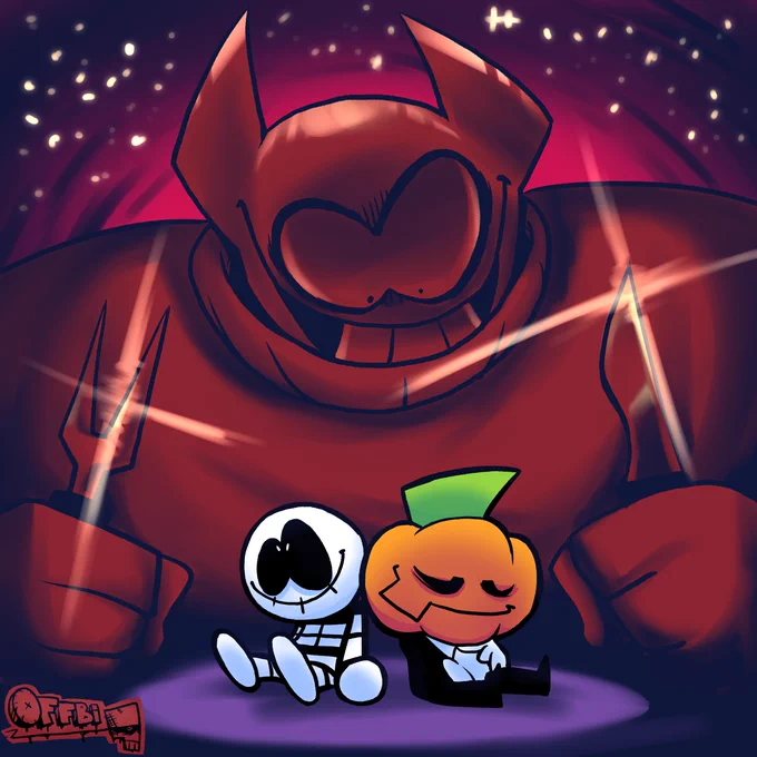 Watched the latest #spookymonth episode, it was so so good! So i thought i'd draw this art for it! 